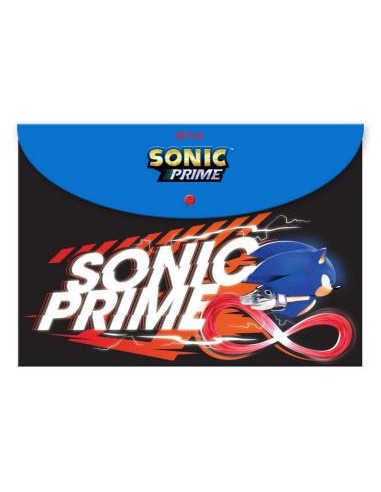 Cartella portadocumenti con bottone A4 SONIC The Hedgehog Get me