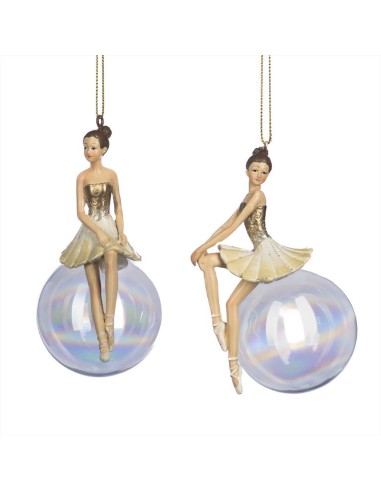 GOODWILL Ballerina su Pallina di vetro 11,5cm - 2 varianti