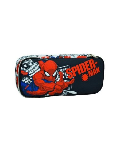 Astuccio 2 scomparti SPIDERMAN Wall 26cm