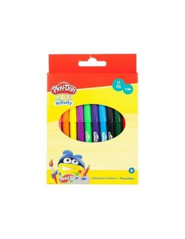 Pennarelli Lavabili 2mm 12pz PLAY DOH ART