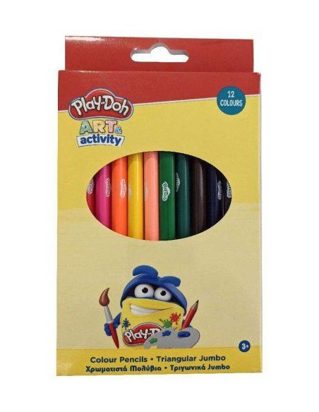 Matite colorate 12pz PLAY DOH ART