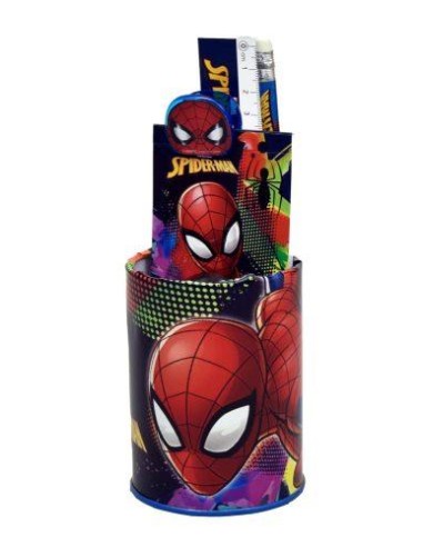 Set 7pz cancelleria SPIDERMAN Splotch