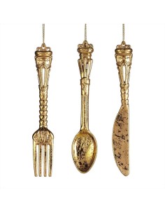 GOODWILL Posata dorata 15 cm per un Albero Natalizio Originale 🍴✨