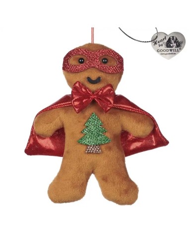 GOODWILL Gingerbread in velluto 15cm SUPEREROE