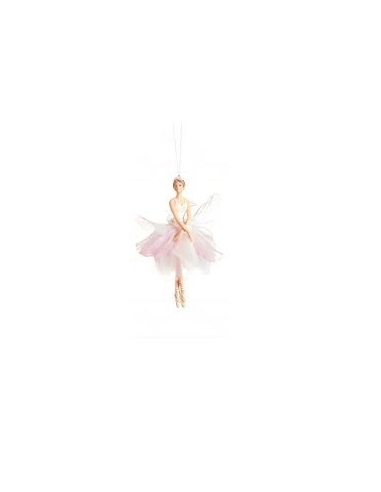 GOODWILL Ballerina con petali rosa bianco 17cm 2 varianti 🌷🩰