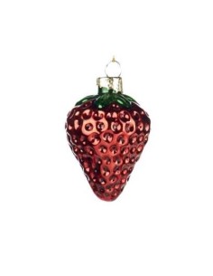 GOODWILL Fragola in vetro h 6,5cm