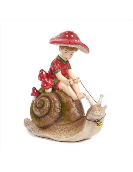 GOODWILL Folletto cavalca Lumaca 17,5cm