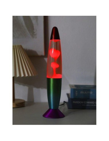 iTOTAL Lampada lava LED Cambiacolore h35cm