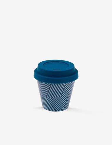 iTOTAL Tazzina da caffè con tappo silicone 90 ml OPTICAL