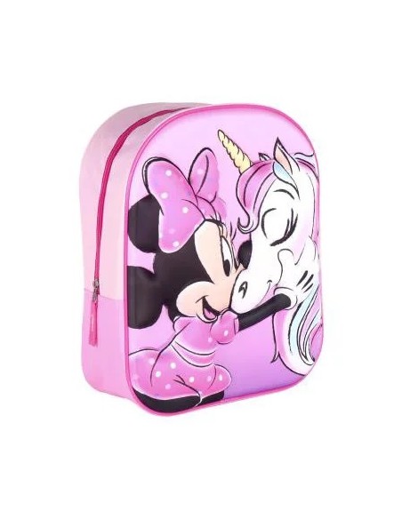 Zainetto 3D h31cm Disney Minnie | Diamante Rosa