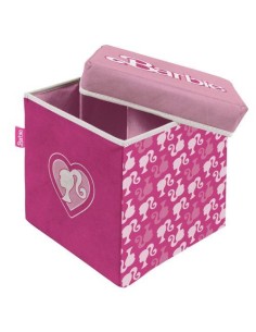Pouff Contenitore BARBIE: Stile e Ordine nella Tua Stanza! 2