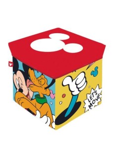 Pouff Contenitore TOPOLINO: Gioco e Ordine in Cameretta