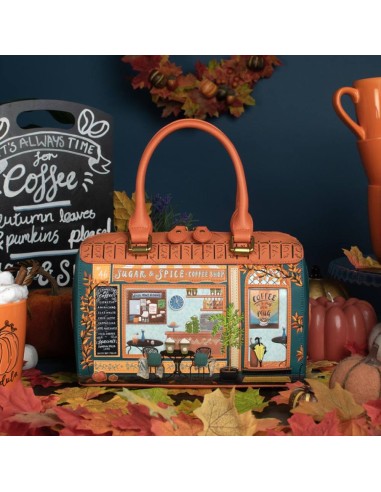 VENDULA LONDON Borsa Speedy Bowler Sugar and Spice Coffee Shop ☕✨