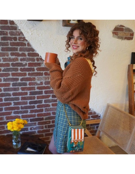 VENDULA LONDON Borsa Callaway Sugar and Spice Coffee Shop