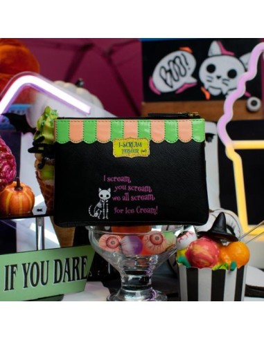VENDULA LONDON Portamonete con zip I-Scream Parlour 🍦🎃