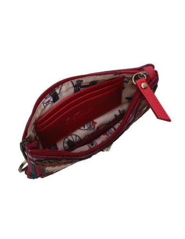 VENDULA LONDON Portamonete con zip - Tick Tock Clock Shop