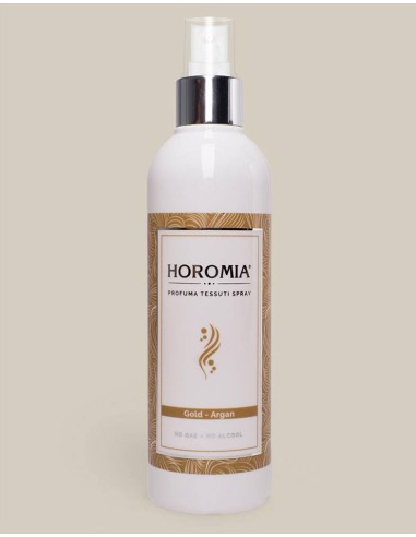 GOLD ARGAN Deo tessuti Spray 250ml Horomia