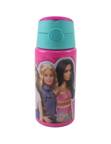 Borraccia in alluminio con cannuccia 500ML BARBIE Love