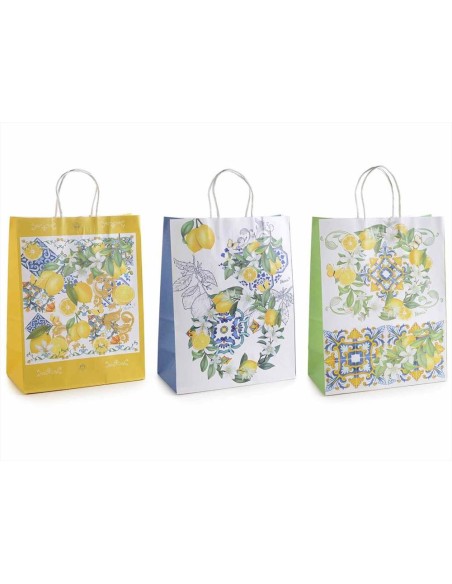 Busta grande 25,5x12,5x32,5cm Agrumi - 3 modelli