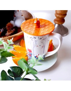 Copritazza in silicone 10cm Volpe Pylones | Diamante Rosa 2