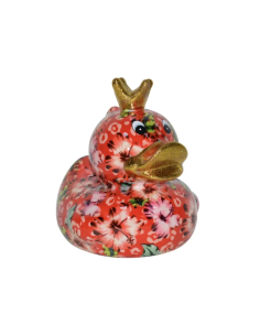 Salvadanaio papera Ducky M Pomme Pidou 6 varianti (1 pz) H 18 cm 2