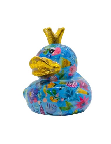 Salvadanaio papera Ducky M Pomme Pidou 6 varianti (1 pz) H 18 cm