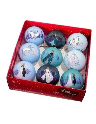 Kurt S.Adler Set 9 decorazioni assortite Frozen 