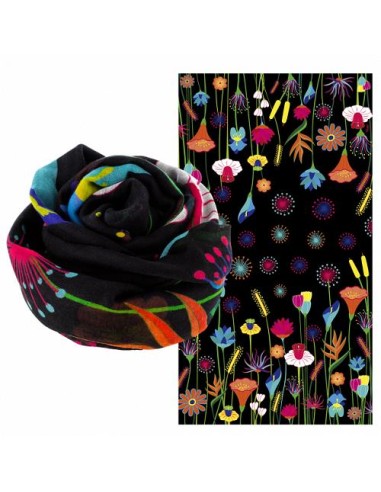 PYLONES Foulard Balade Jardin Fleuri - Un Giardino di Colori per il Tu