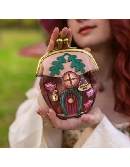 VENDULA LONDON Portamonete con clip GHIANDA Fairy Village 🍄