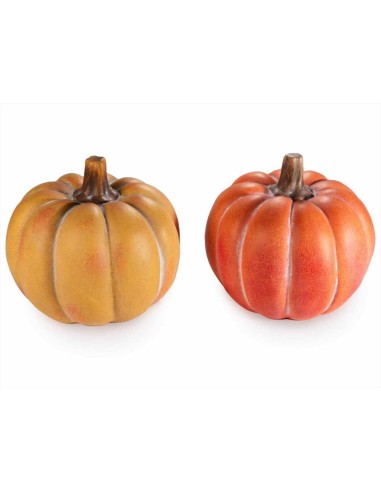 Zucca in Terracotta Ø22,5cm x H20,5cm 🎃🍂 2 varianti