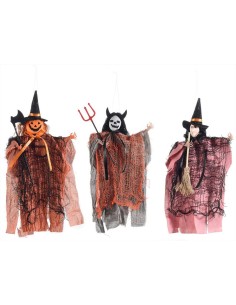Personaggio con Mantello di Halloween H32cm - 3 Modelli 🎃💀🧙♀️