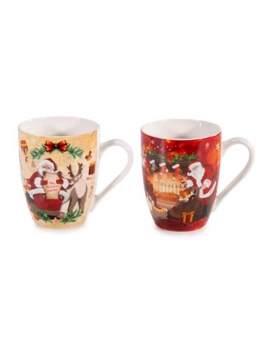 Tazza Mug 350ml Babbo Natale - 2 Varianti