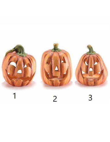 Zucca Portacandela in Terracotta H11cm 🎃🕯️ 2 varianti