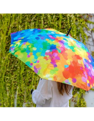 Ombrello PALETTE – Colorato Come una Tavolozza, Pronto per la Pioggia!