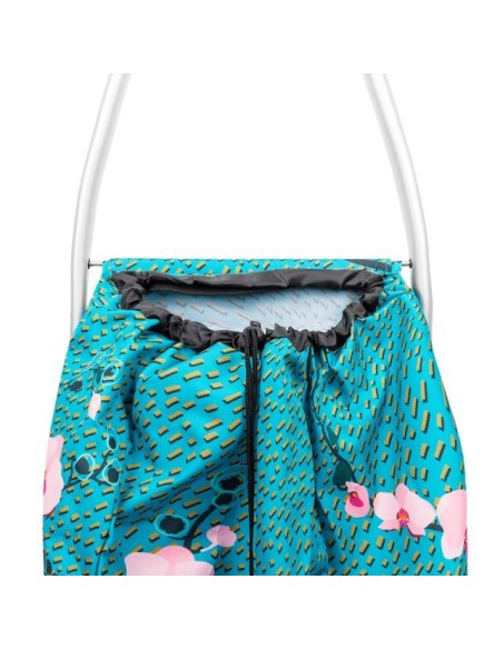 Carrellino Trolley per la Spesa ORCHID BLU: Chic e Pratico! 🛒✨