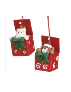 Pallina Fucsia con Pallini Oro