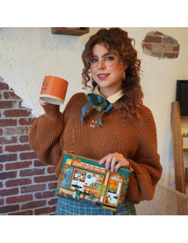 
VENDULA LONDON Borsa Kate Sugar and Spice Coffee Shop ☕🌟