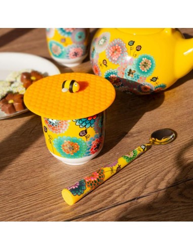 PYLONES Copritazza in Silicone Ape - Tieni Caldo il Tuo Drink con Stil