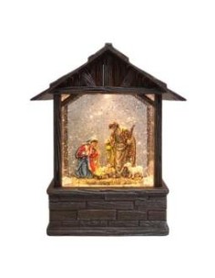 Carillon Capanna di Betlemme Diamante Rosa