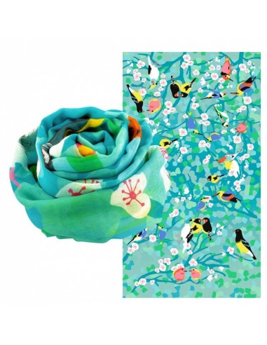 PYLONES Foulard Balade Bird - Stile e Colore per Ogni Occasione