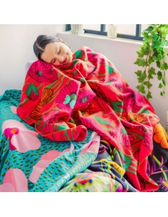 Coperta Plaid COQUELICOTS – Morbidezza e Calore in Ogni Giorno! 2