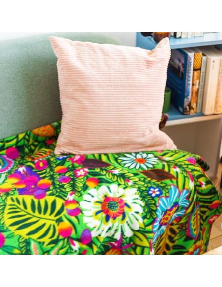 Coperta Plaid 120x160cm PRINTEMPS – Eleganza e Comfort Primaverile!