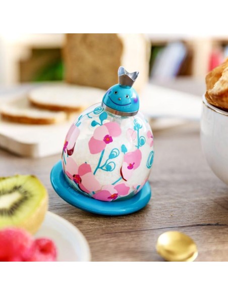 PYLONES Zuccheriera Abu Orchid Blu - Un Tocco di Colore e Raffinatezza