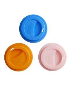 Coperchio in silicone per bicchieri in melamina 3 colori (1pz) Rice