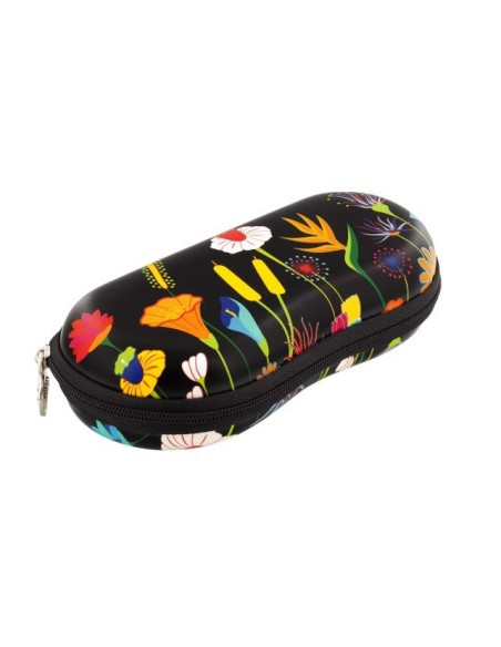 Custodia rigida per occhiali JARDIN FLEURI 🌺 | Diamante Rosa