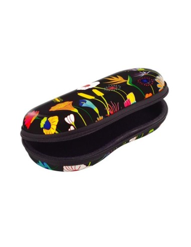 Custodia rigida per occhiali JARDIN FLEURI 🌺 | Diamante Rosa