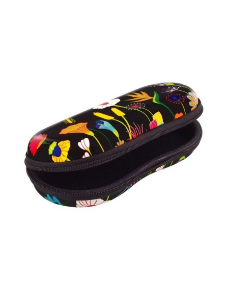 Custodia rigida per occhiali JARDIN FLEURI 🌺 | Diamante Rosa