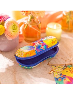 Custodia rigida per occhiali BOUQUET 🌺 | Diamante Rosa 2