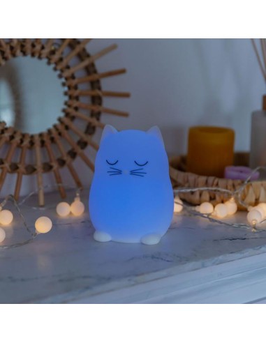 Luce Notturna Gatto Kitty Light – Colori Magici per Notti Sereni!