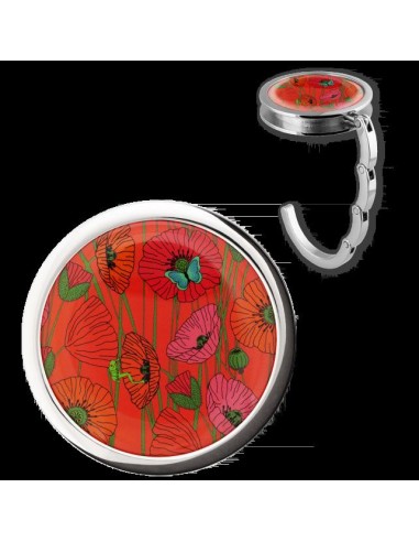 Gancio Appendiborsa Coquelicots – Funzionale e Fiorito!